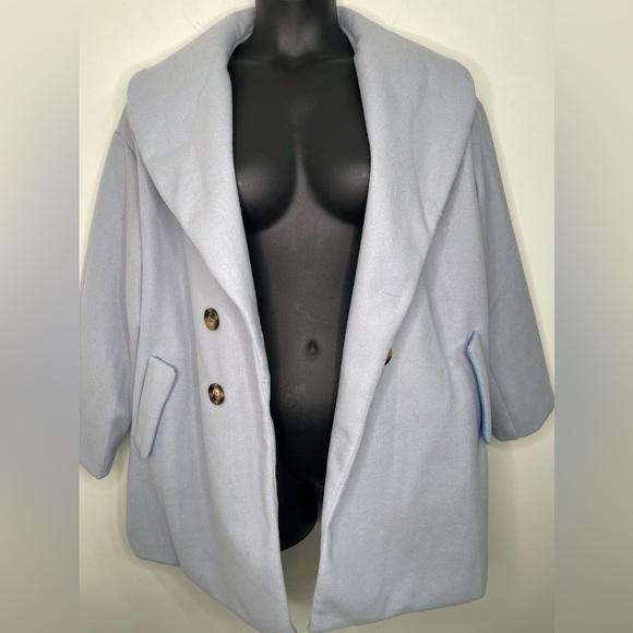 Women’s  Plus Oversized Shawl Collar Coat in Size XL - Picture 1 of 8